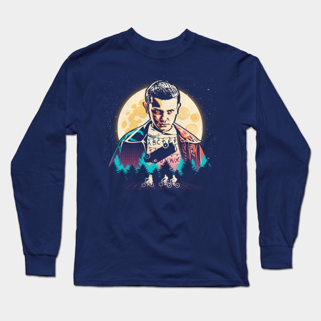 Stranger Things Long Sleeve T-Shirt by TomTrager